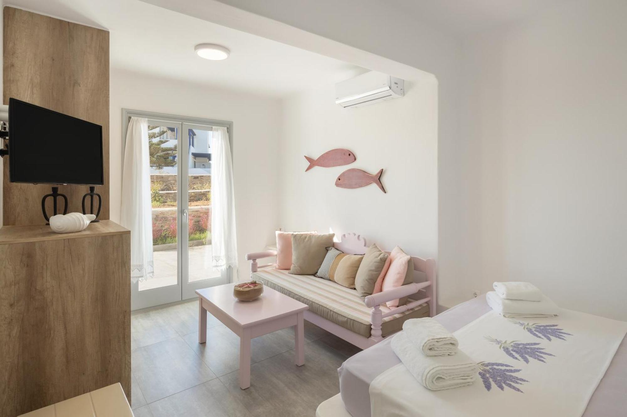 Paros Melodia Apartments Logarász Kültér fotó