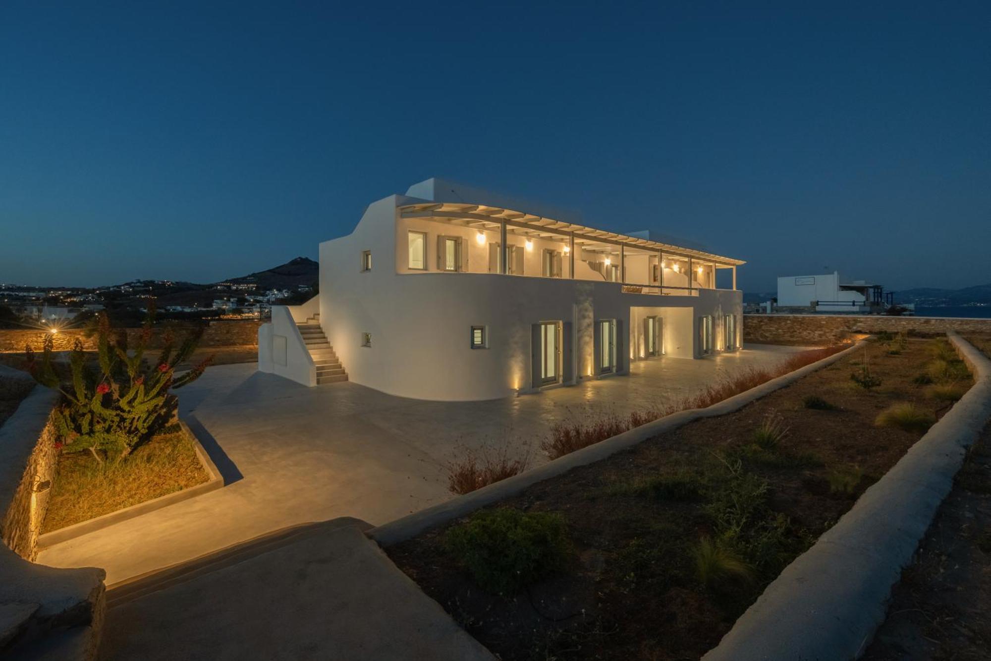 Paros Melodia Apartments Logarász Kültér fotó