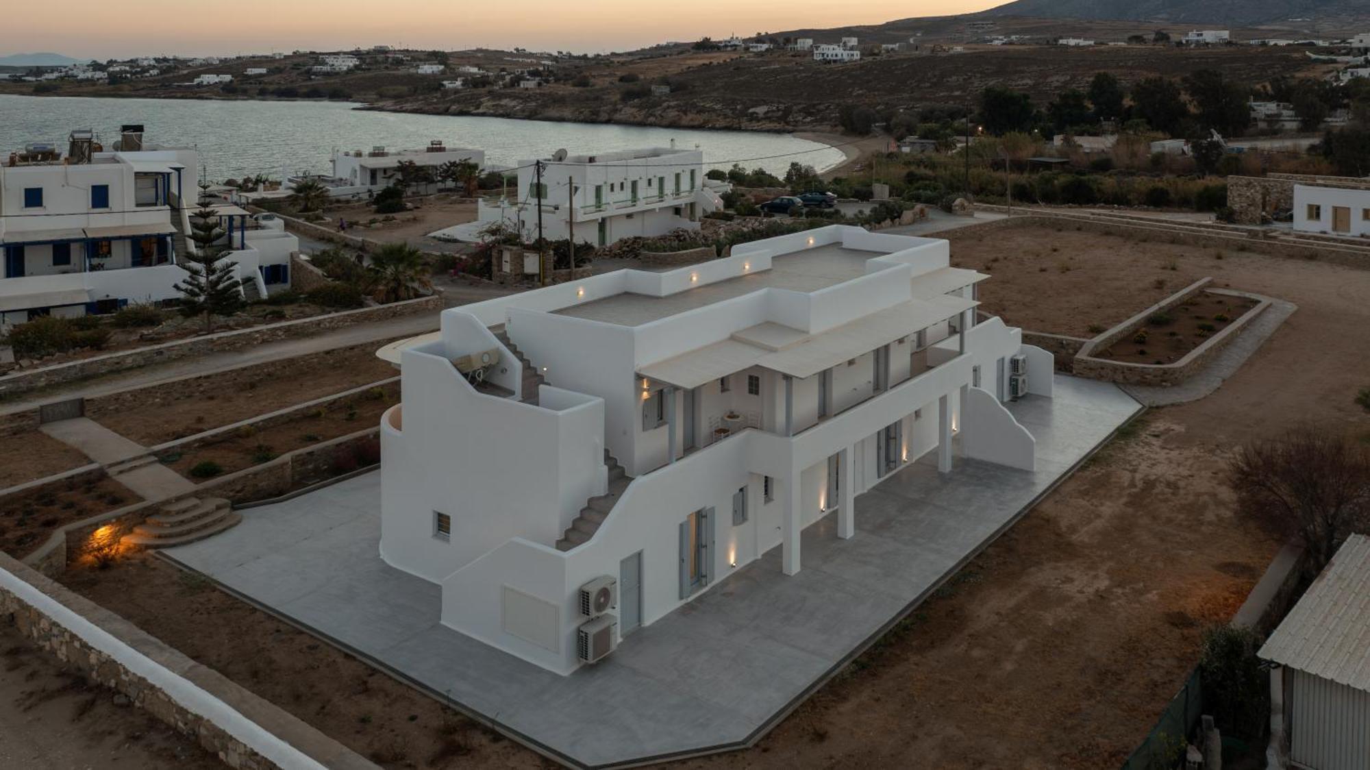 Paros Melodia Apartments Logarász Kültér fotó